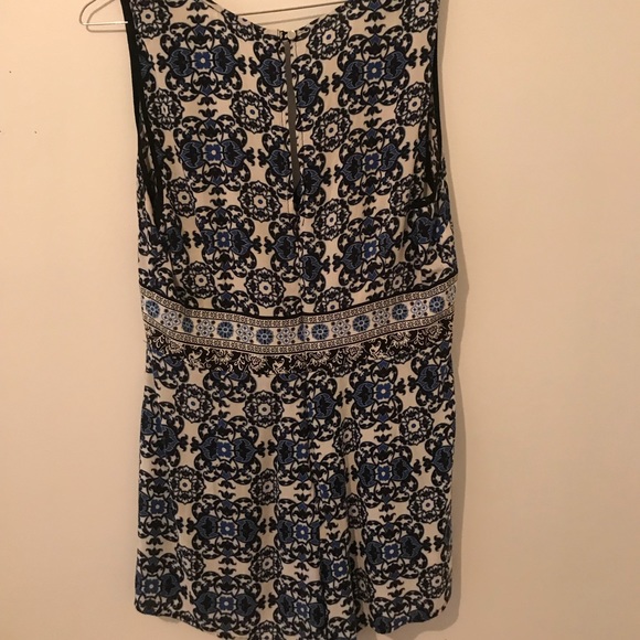 Forever 21 blue romper - Picture 3 of 4